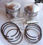HONDA CB350 CL350 CB350G SL350 PISTON SET FIRST OVER